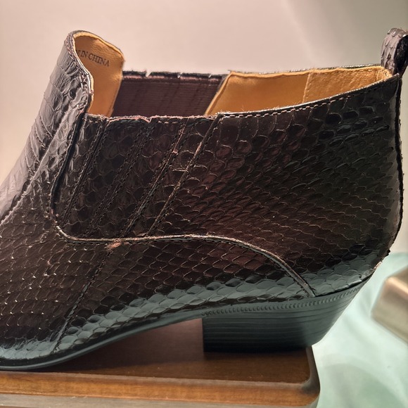 GIORGIO BRUTINI Private Collection Black SNAKESKIN Mens Loafers  Dress Shoes 9.5 main image 15
